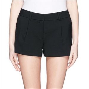 Diane Von Furstenberg Naples Black Shorts NWOT